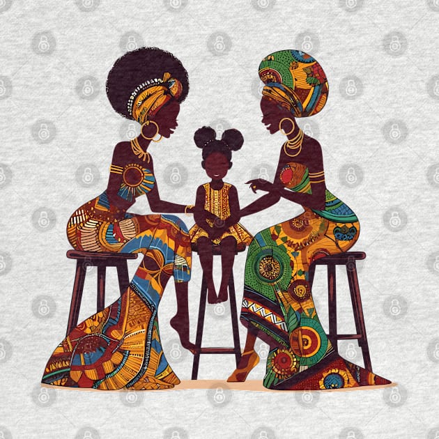 Afrocentric Women And Girl by Graceful Designs